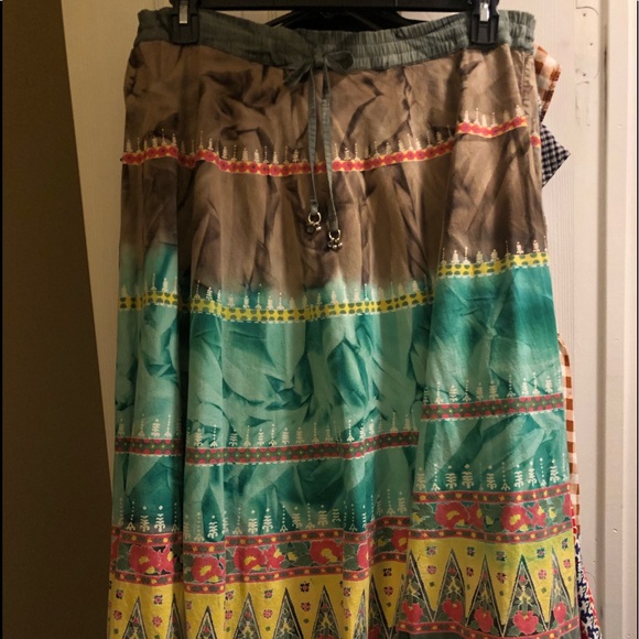 Vtg Fun Bohemian Skirt - Picture 9 of 15